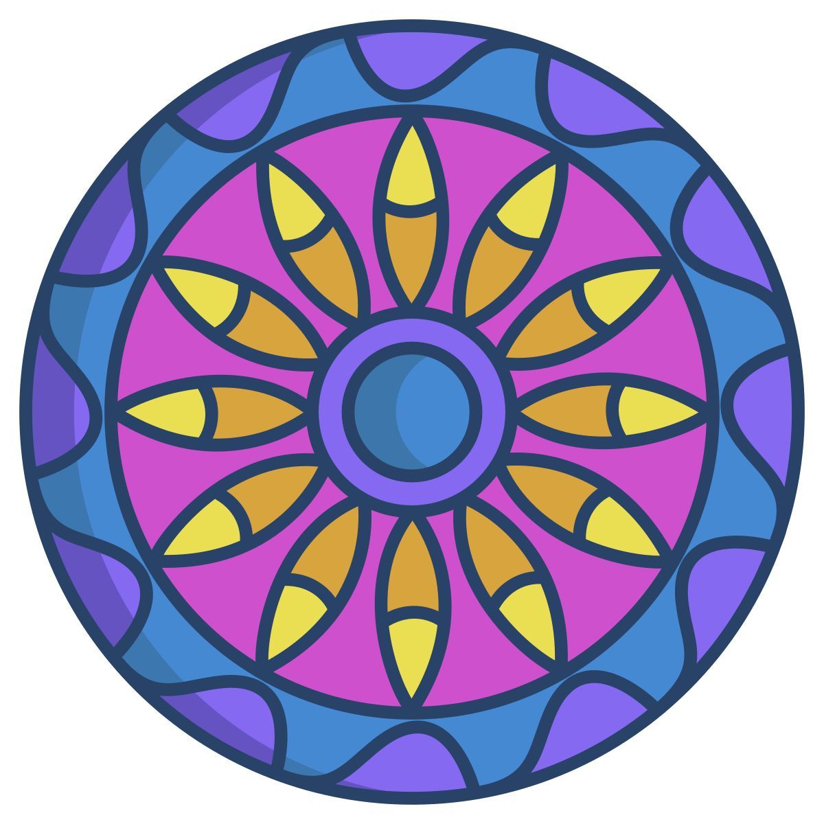 mandala icon