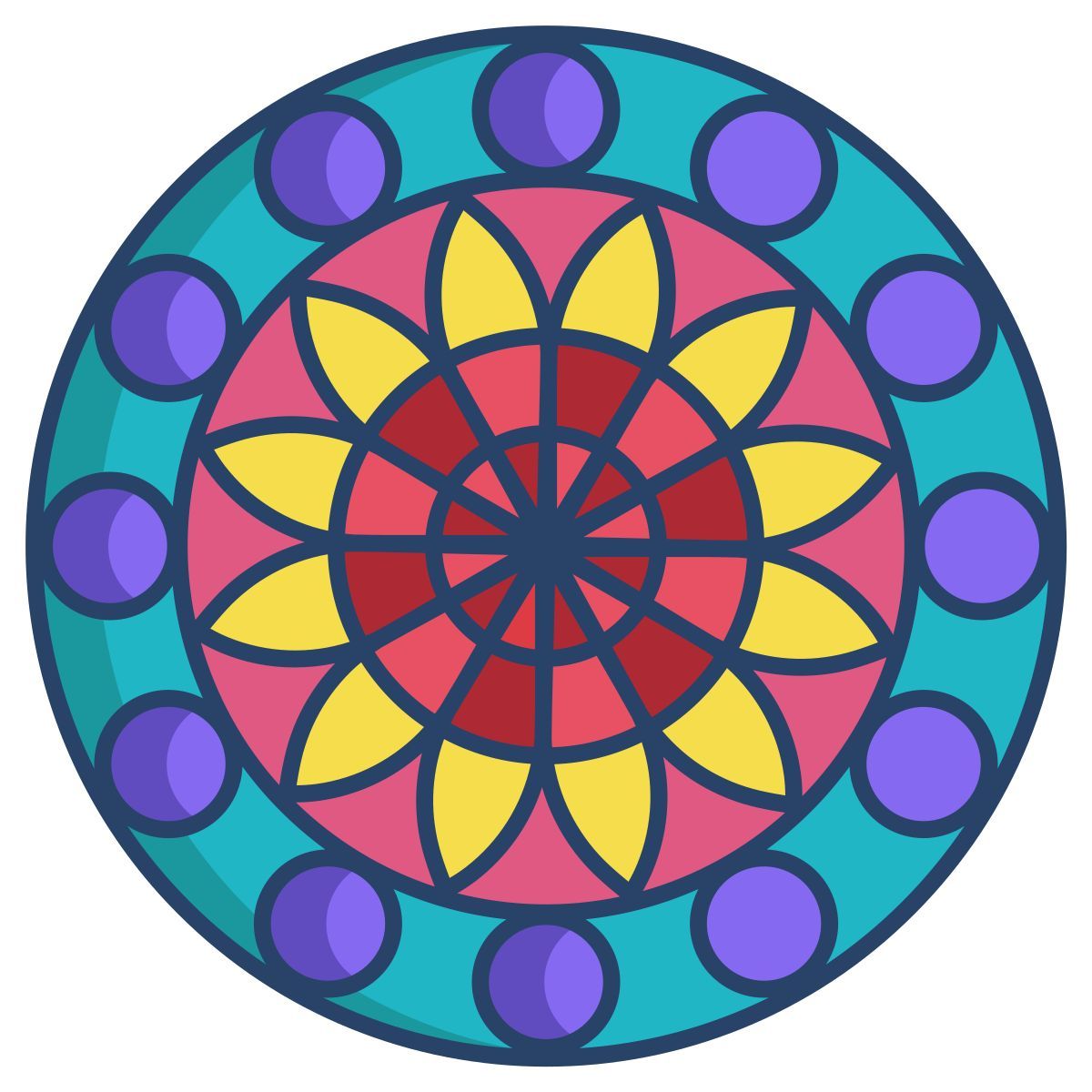 mandala icon