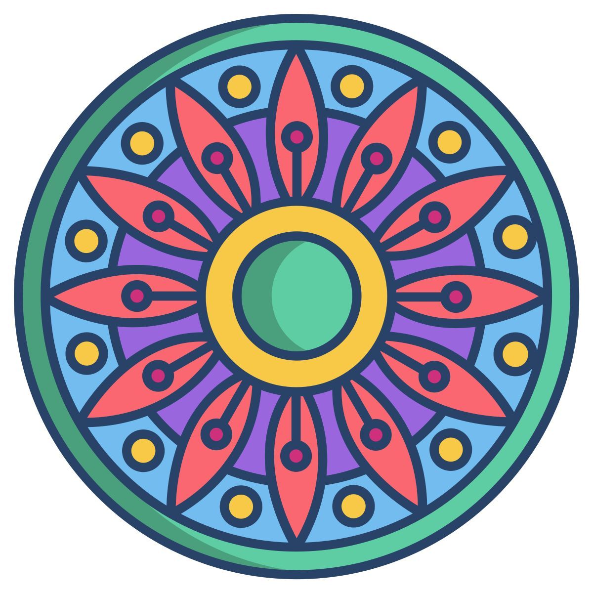 mandala icon