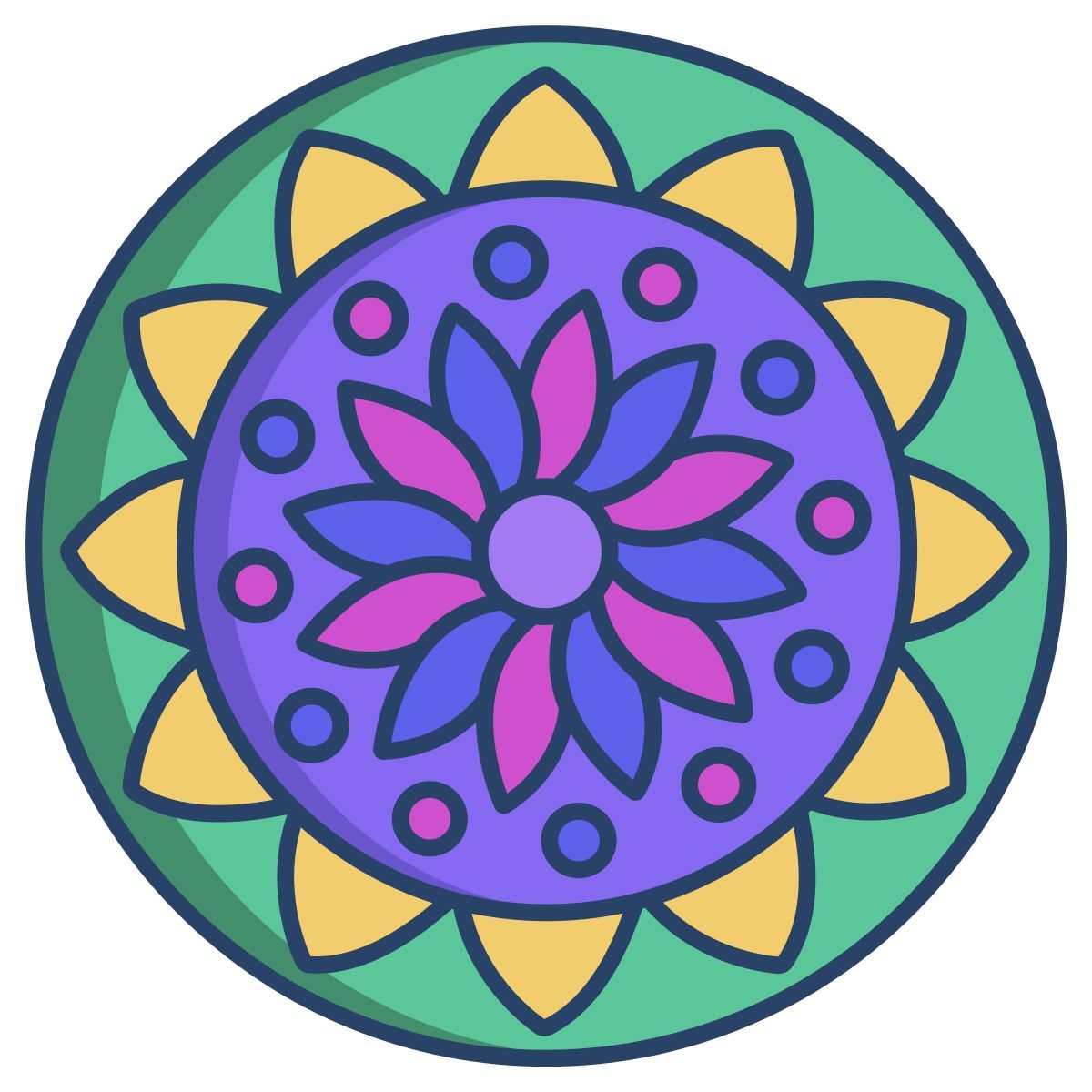mandala icon