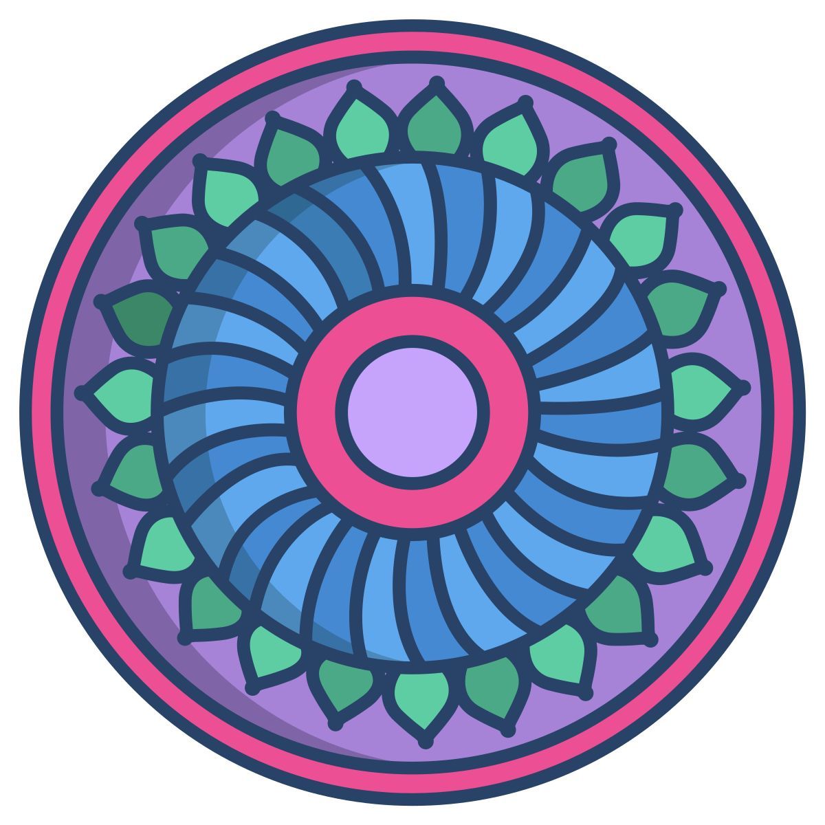 mandala icon