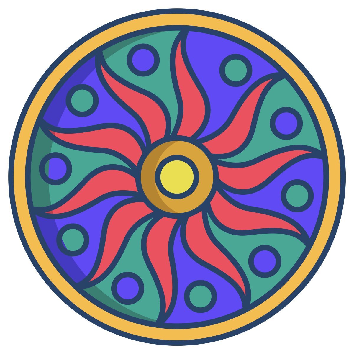 mandala icon