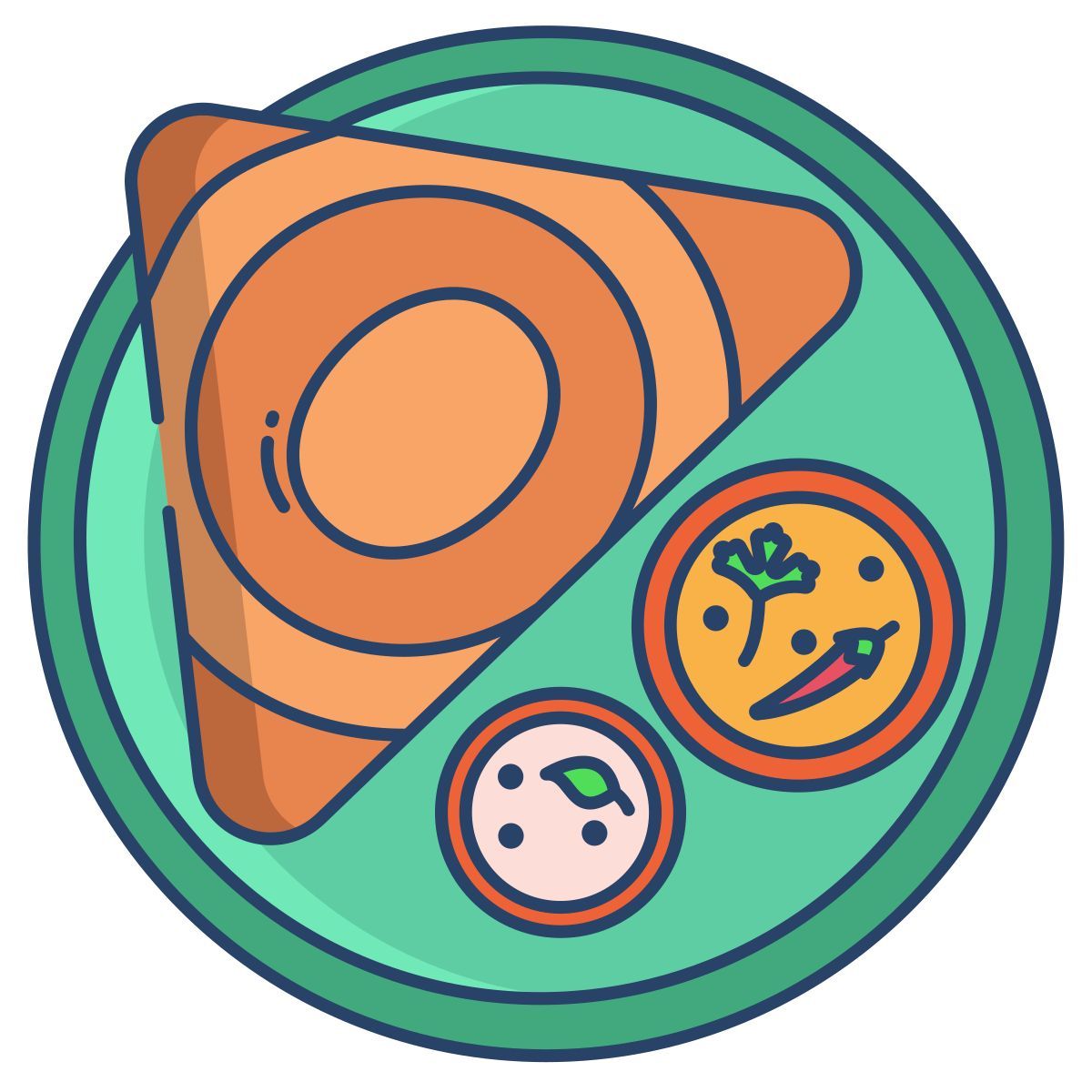 masala dosa icon