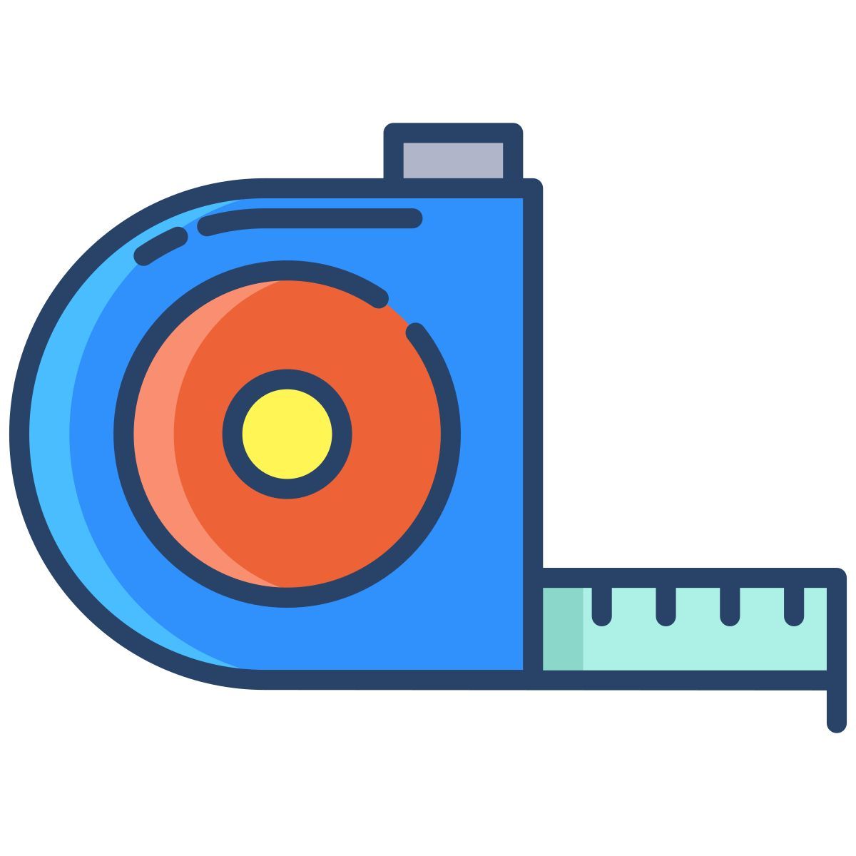 measuring tape icon