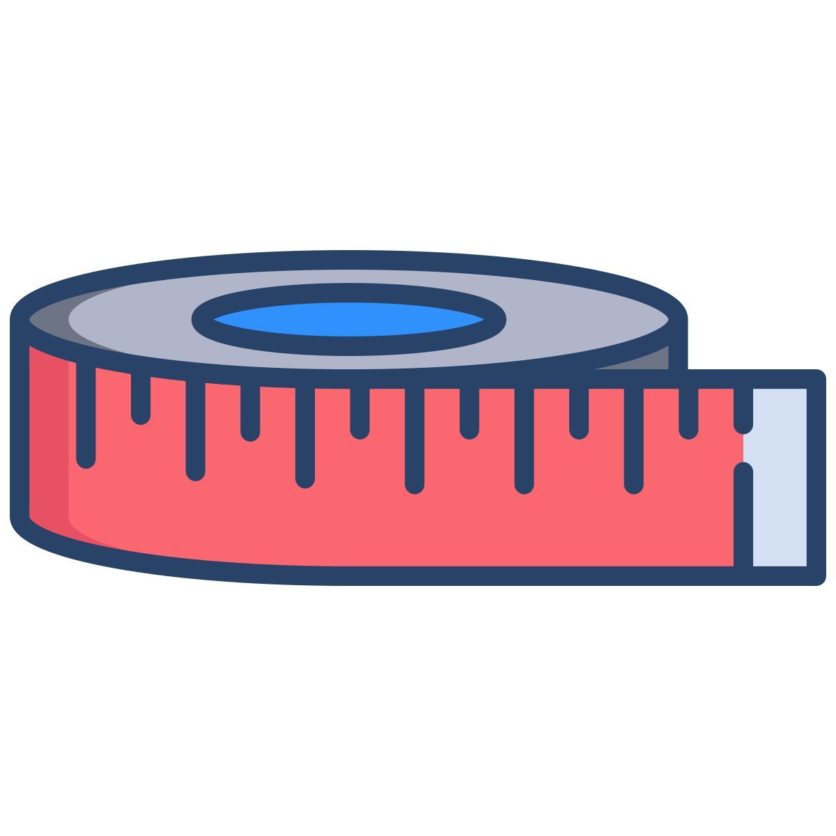measuring tape icon