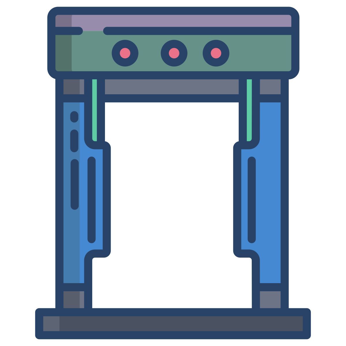 metal detector icon