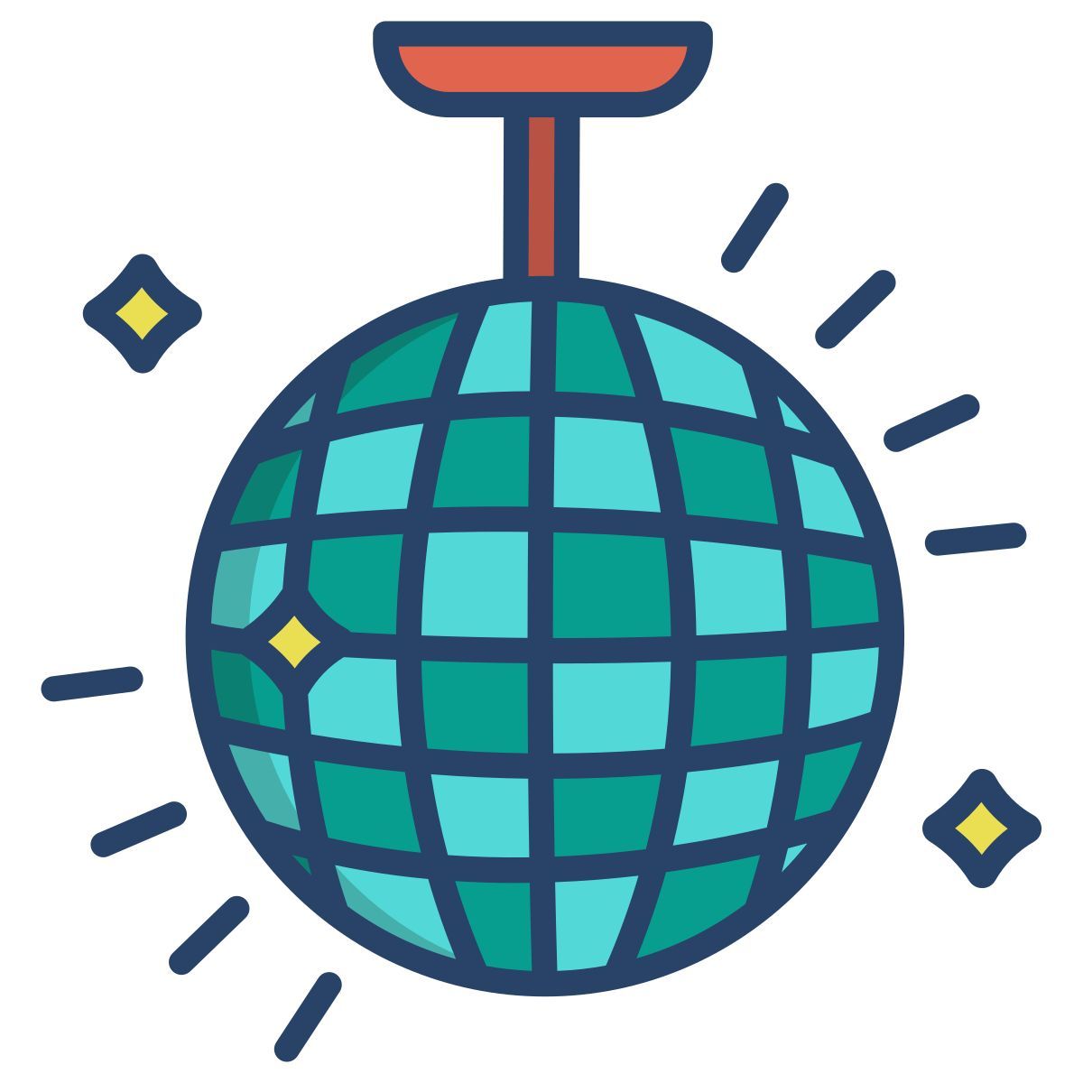 bola de espejos icon