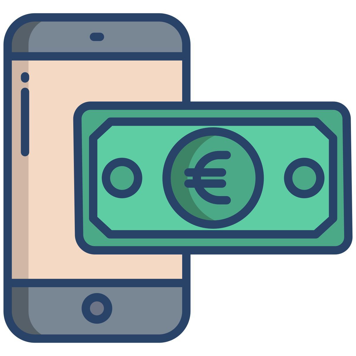 mobile banking icon