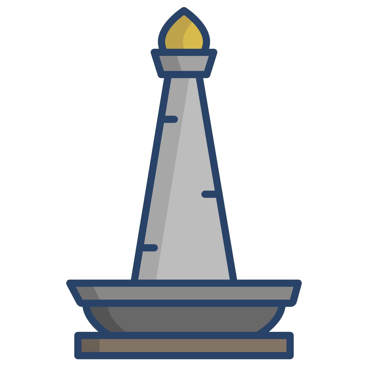monas tower icon