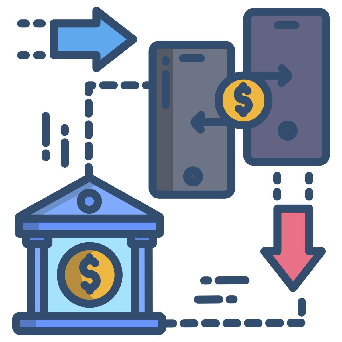 money transfer icon