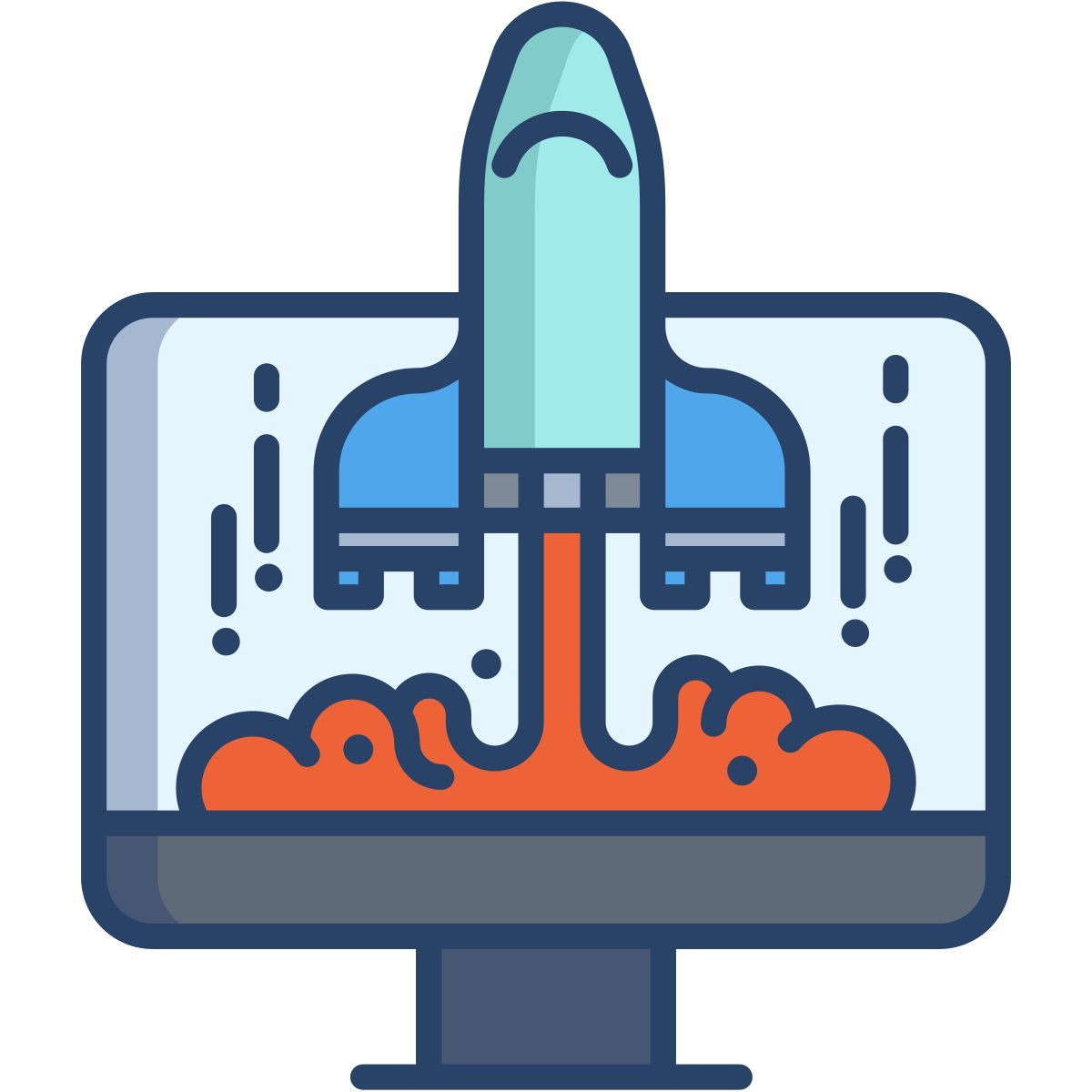 显示器 icon