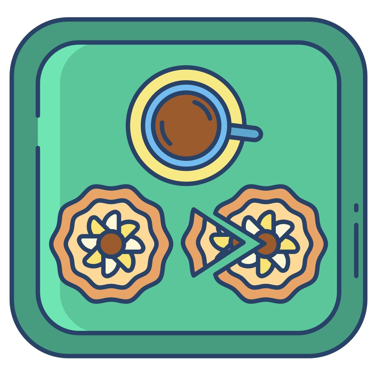gâteau de lune icon