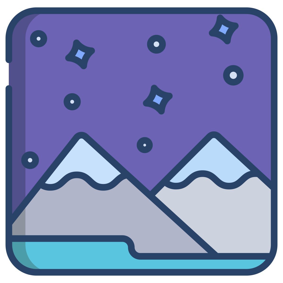 mountains icon