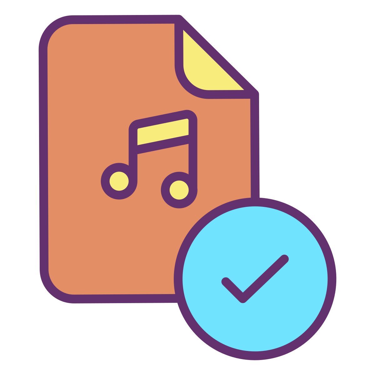fichier musical icon