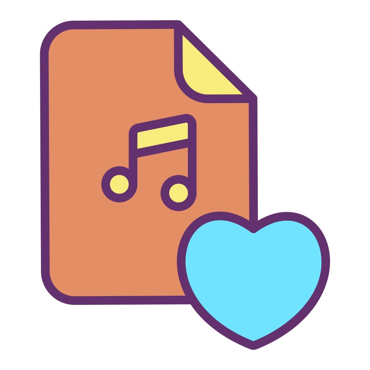 fichier musical icon