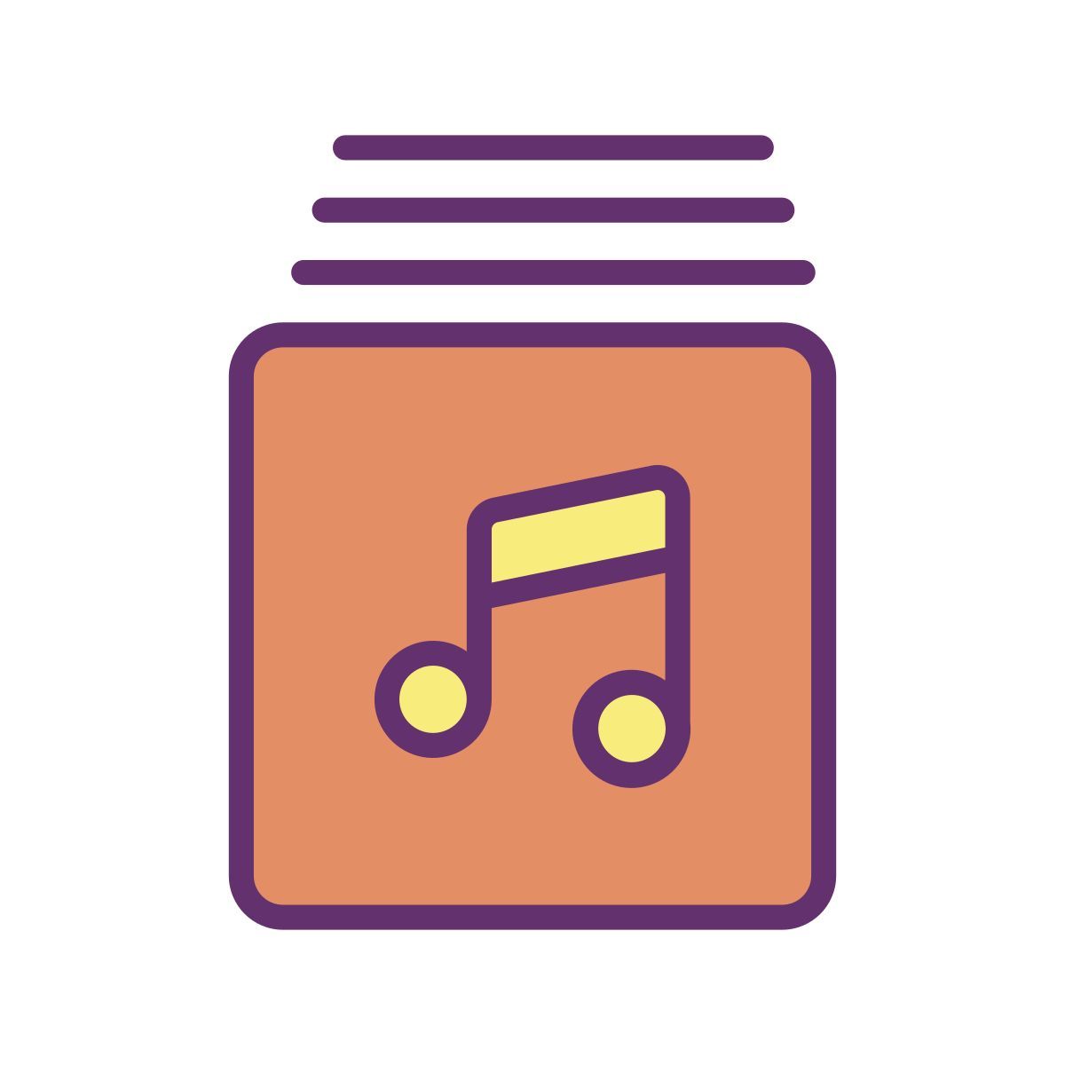 music files icon