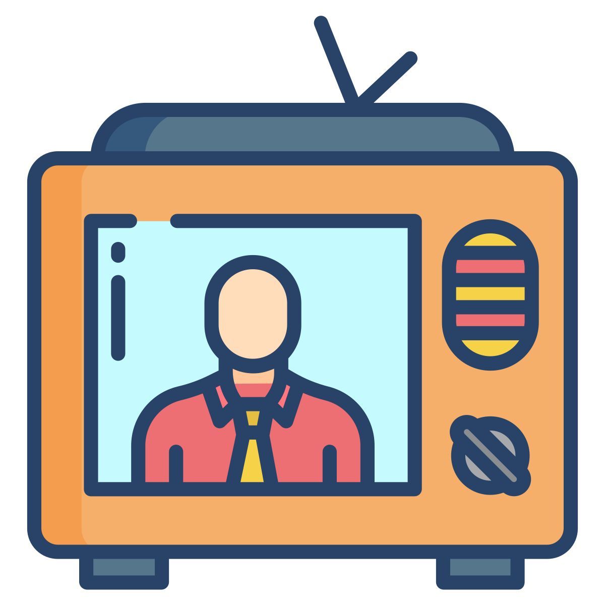 news anchor icon