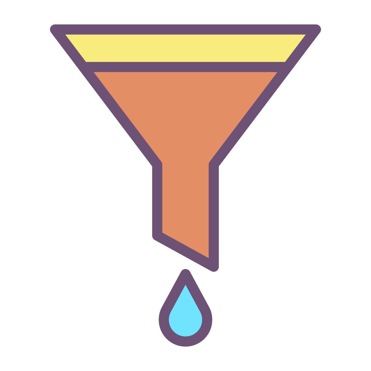 oil funnel icon