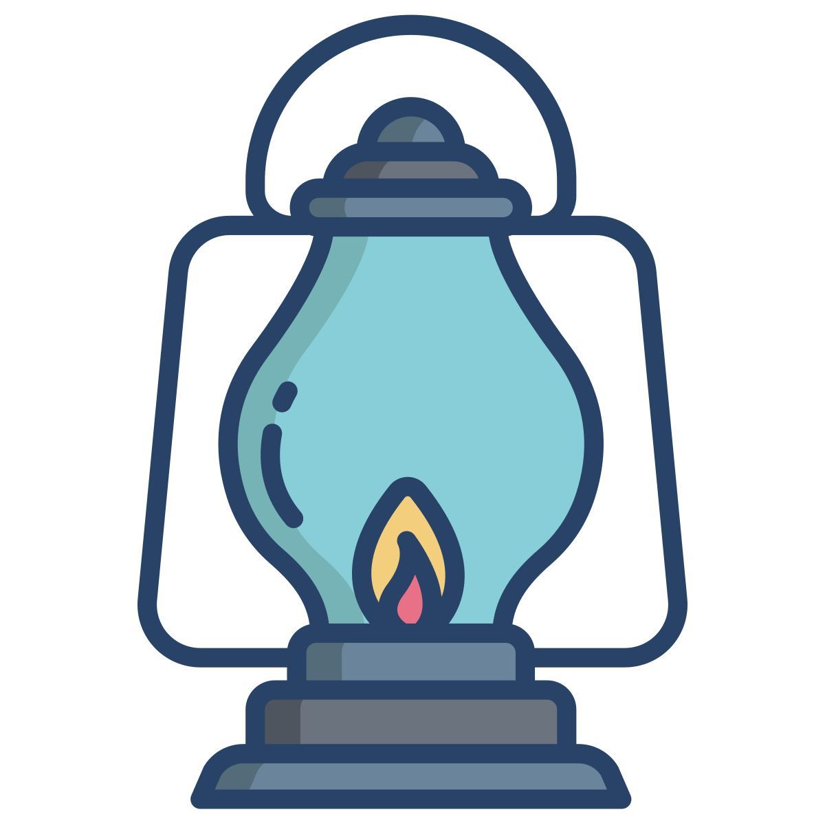 oil lamp icon