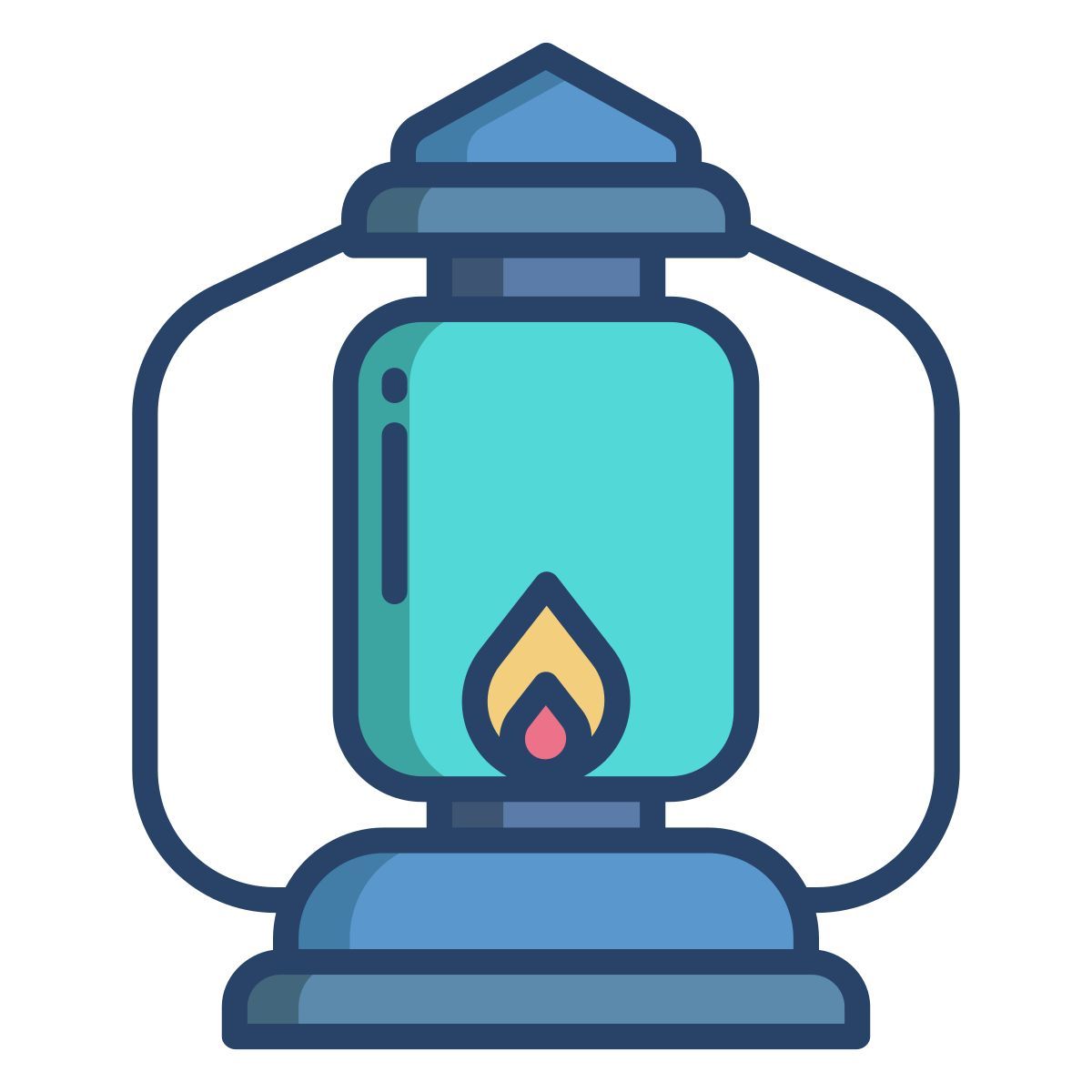 oil lamp icon