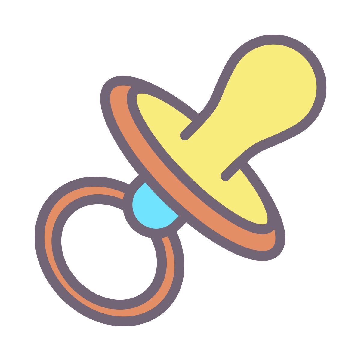 pacifier icon