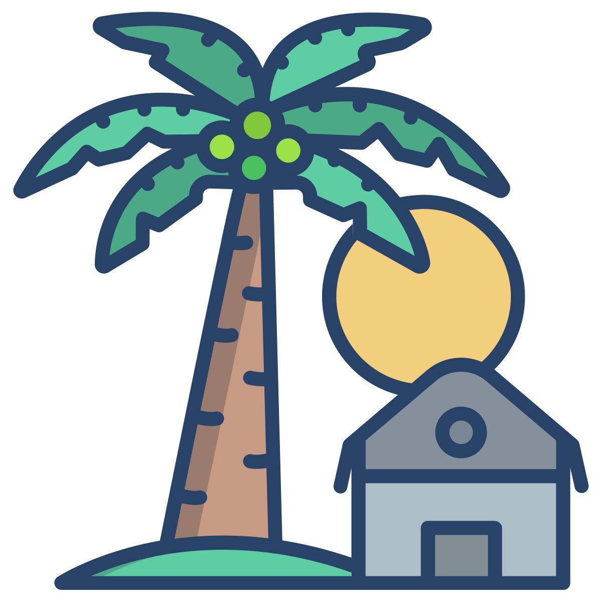 palm tree icon