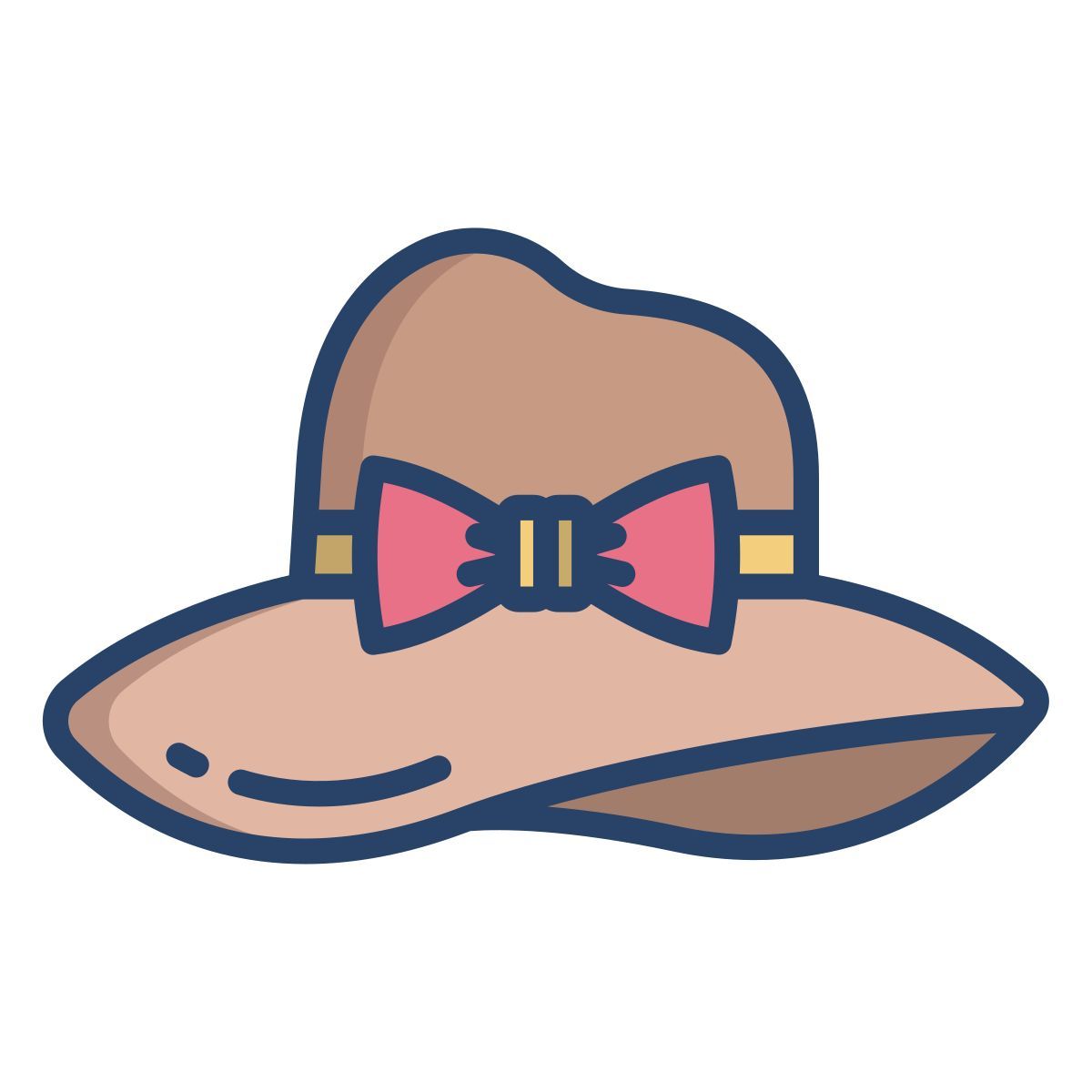 pamela hat icon