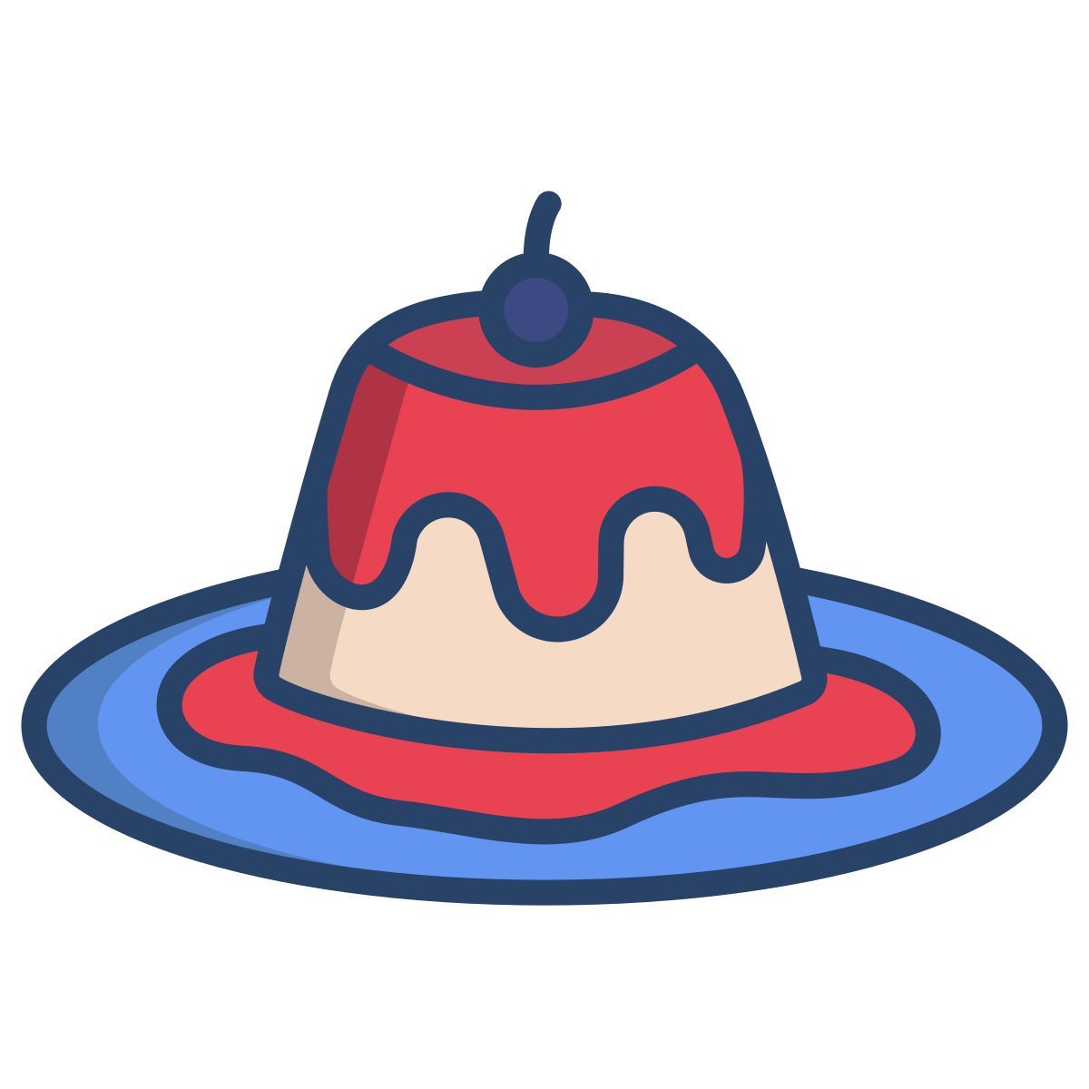 panna cotta icon