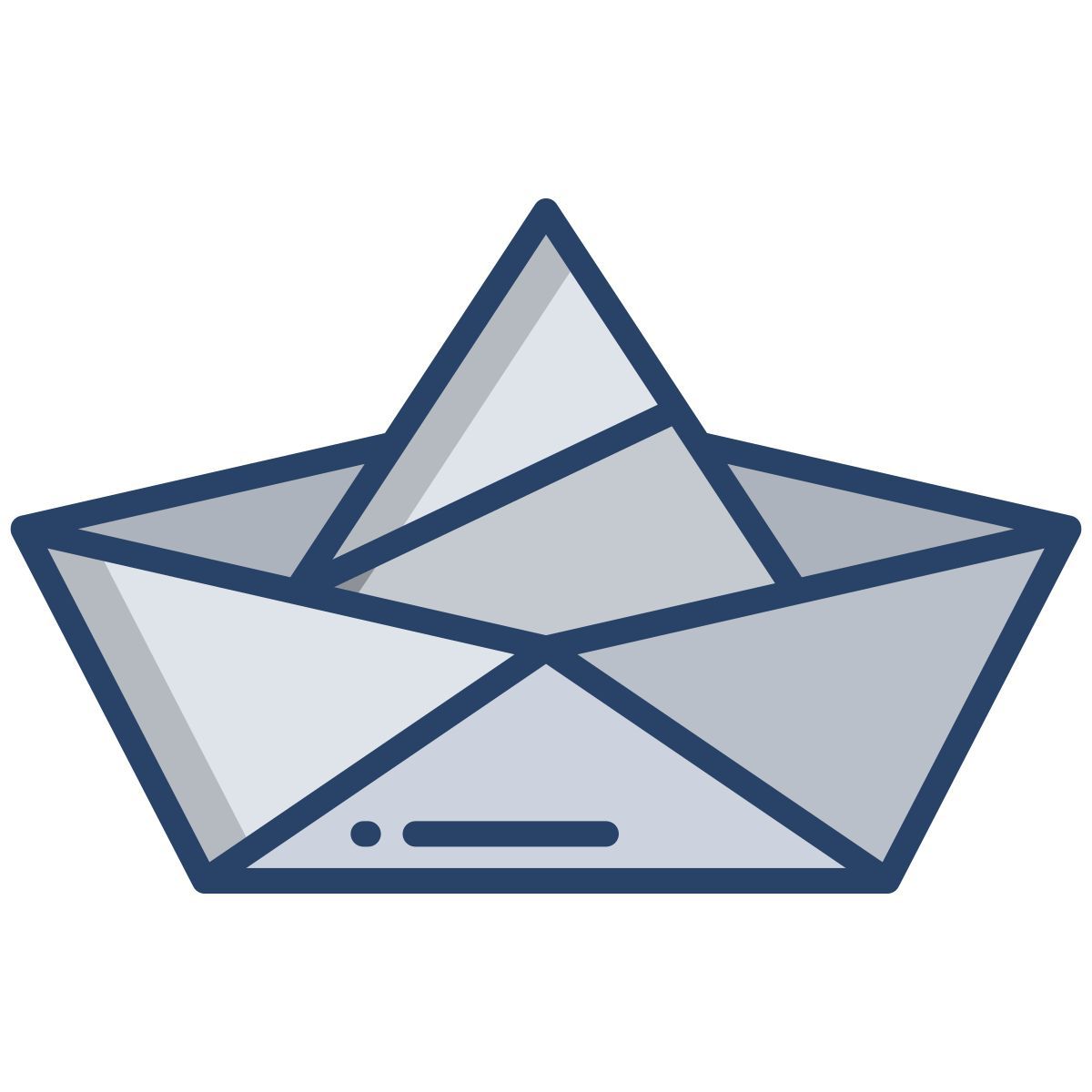 paper boat icon