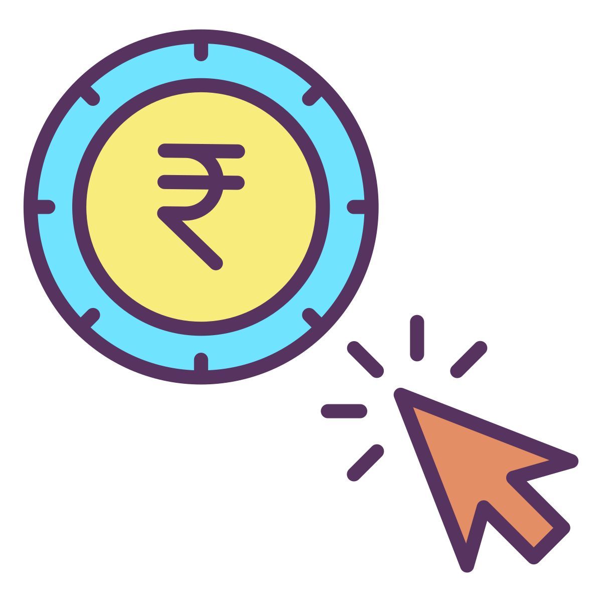 pay per click icon