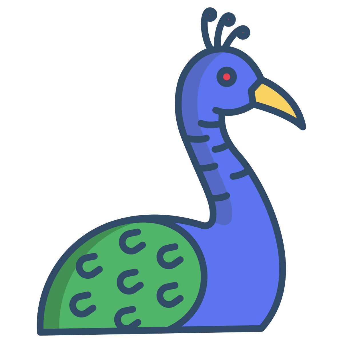 孔雀 icon