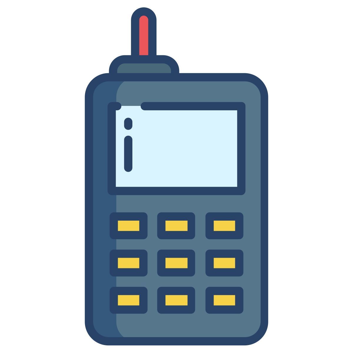 old cell phone icon