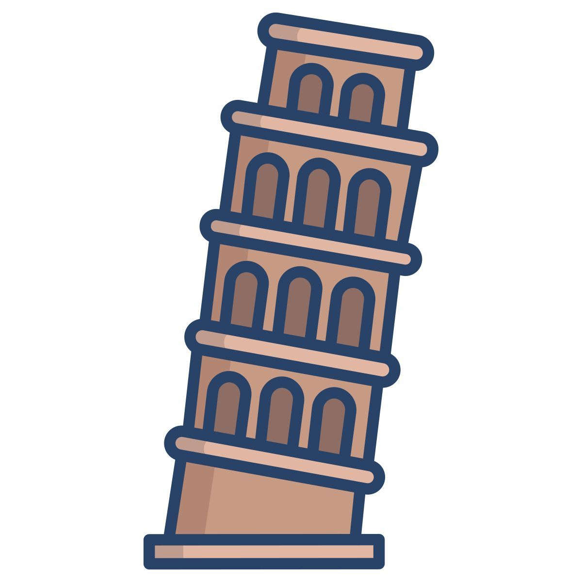 pisa tower icon