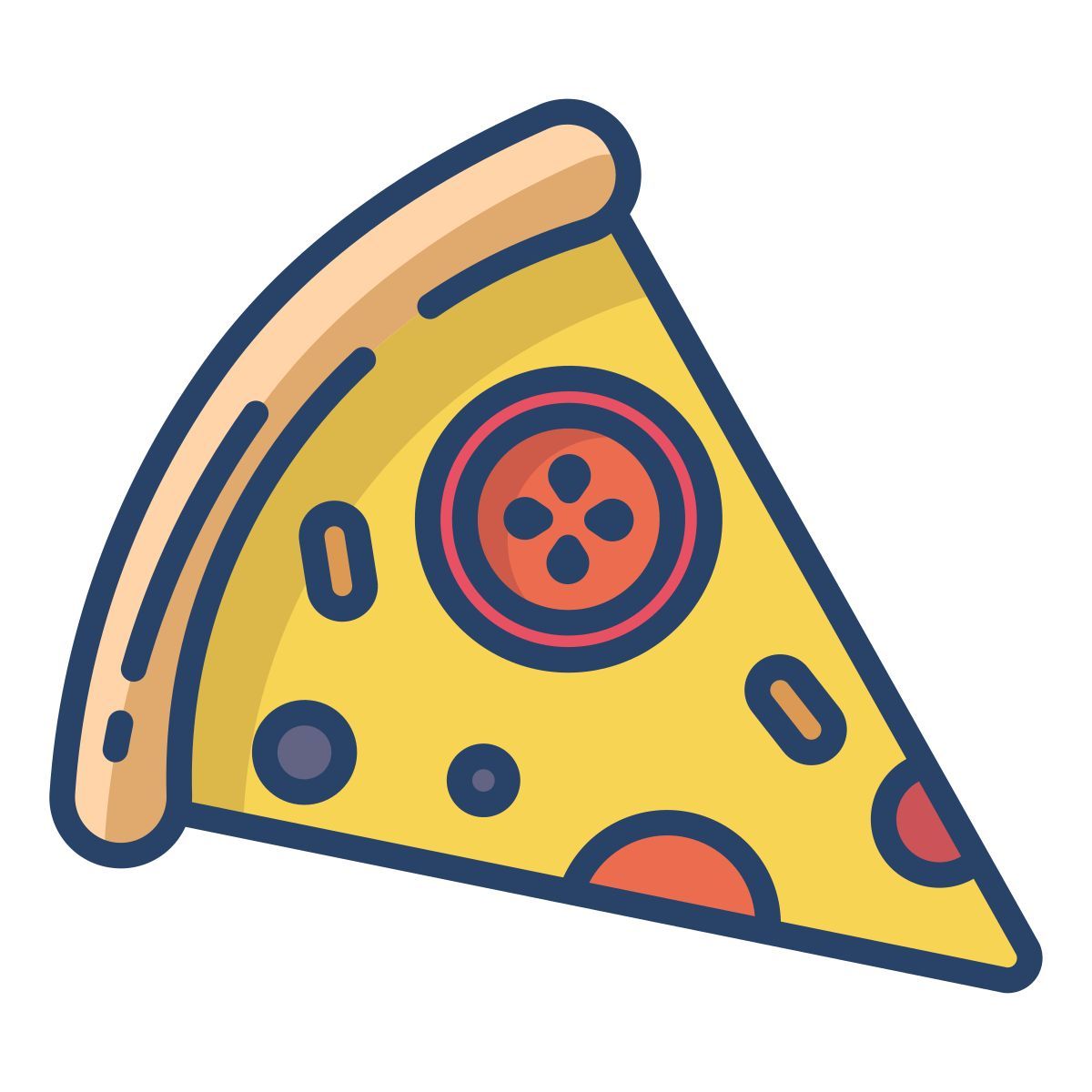 pizza slice icon
