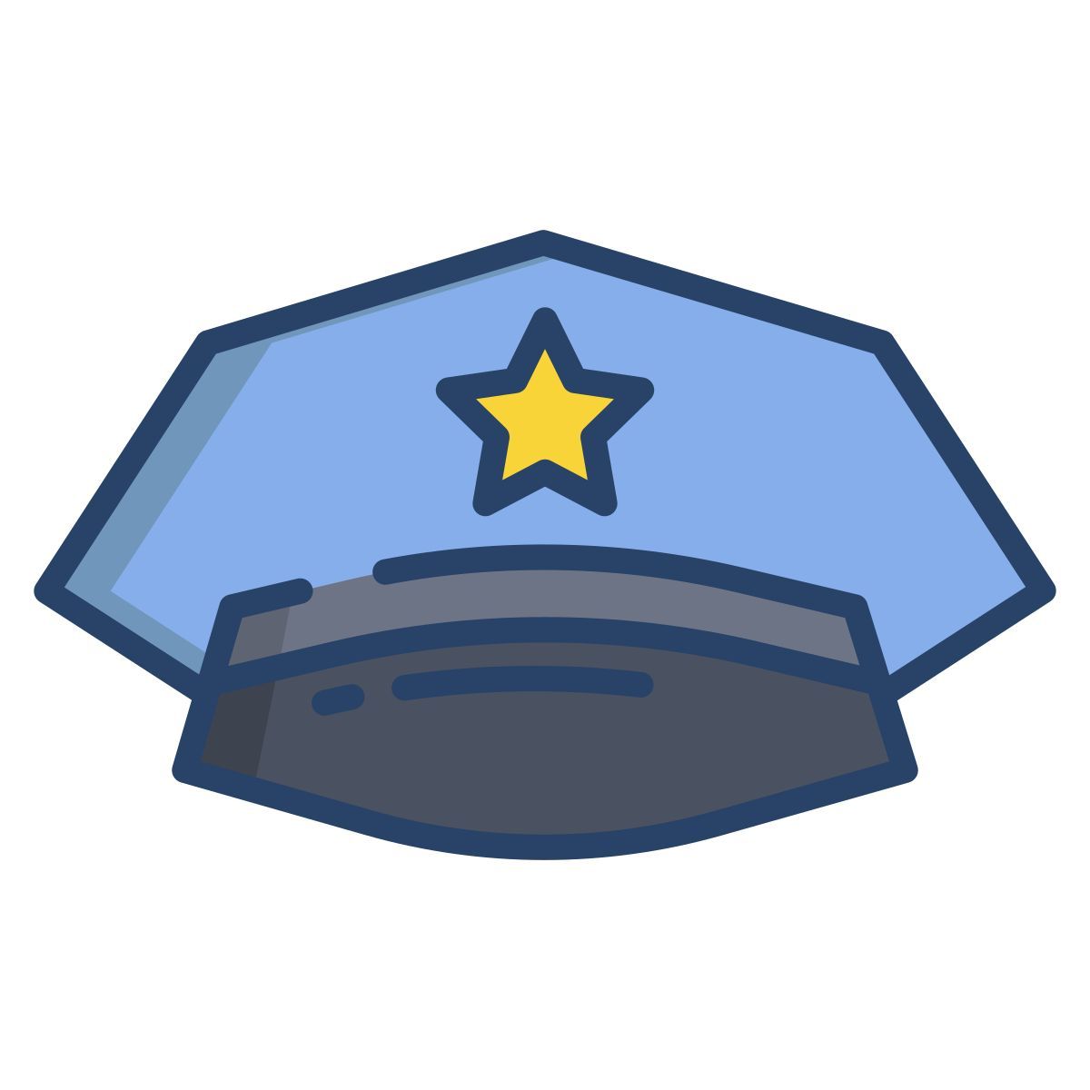 police hat icon