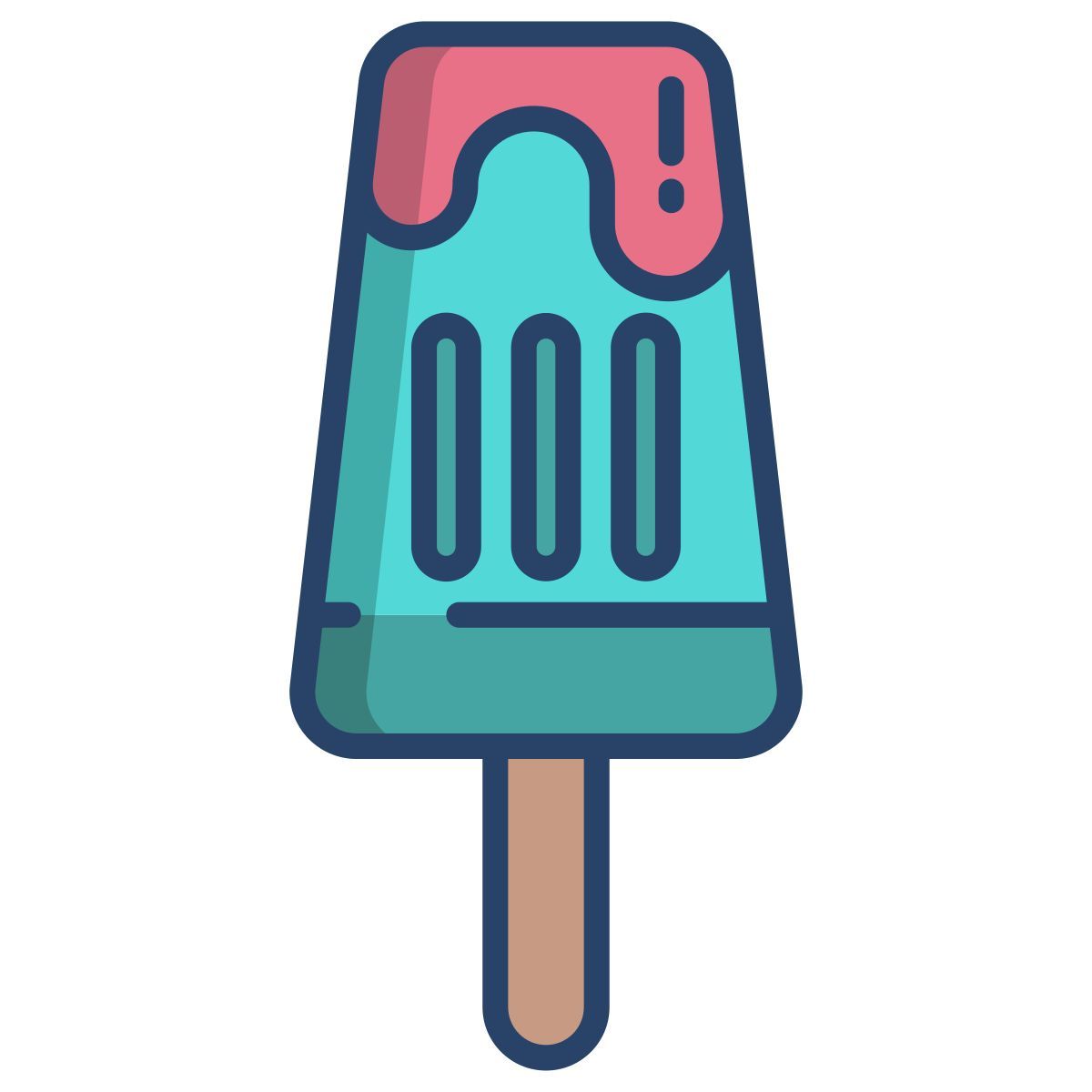 esterno ghiacciolo asilo icongeek26 lineare colore icongeek26 icon