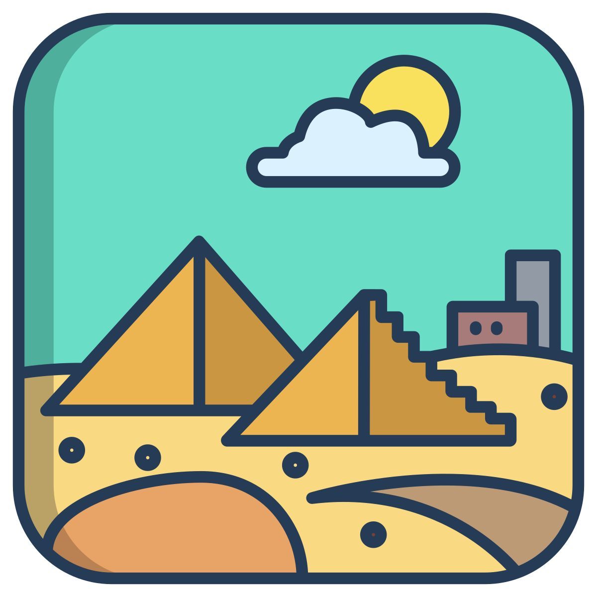 pyramid icon