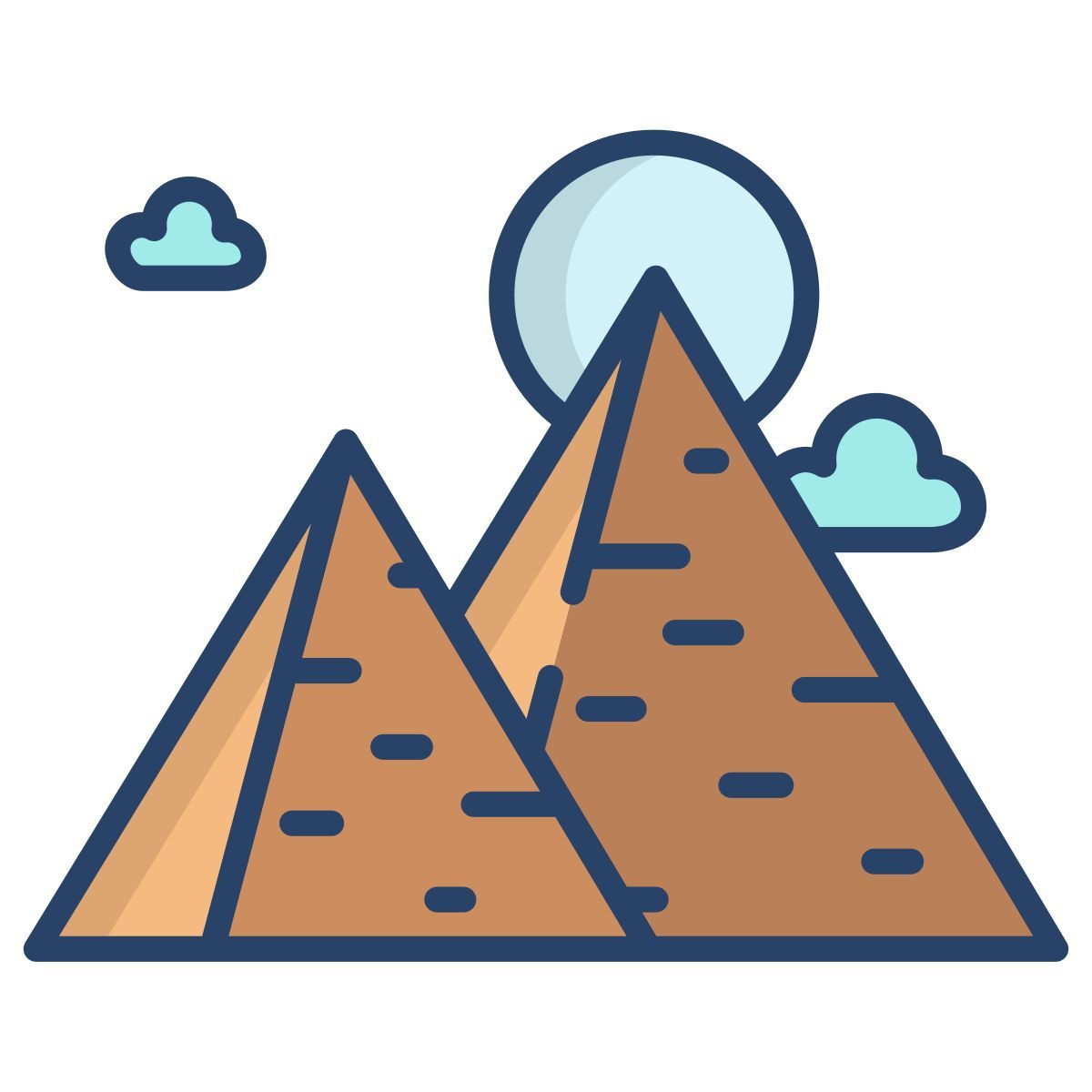 pyramids icon