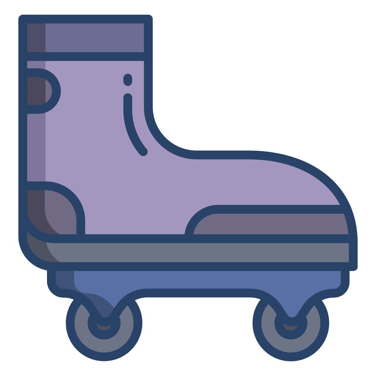 patín externo retro 80s icongeek26 color lineal icongeek26 icon