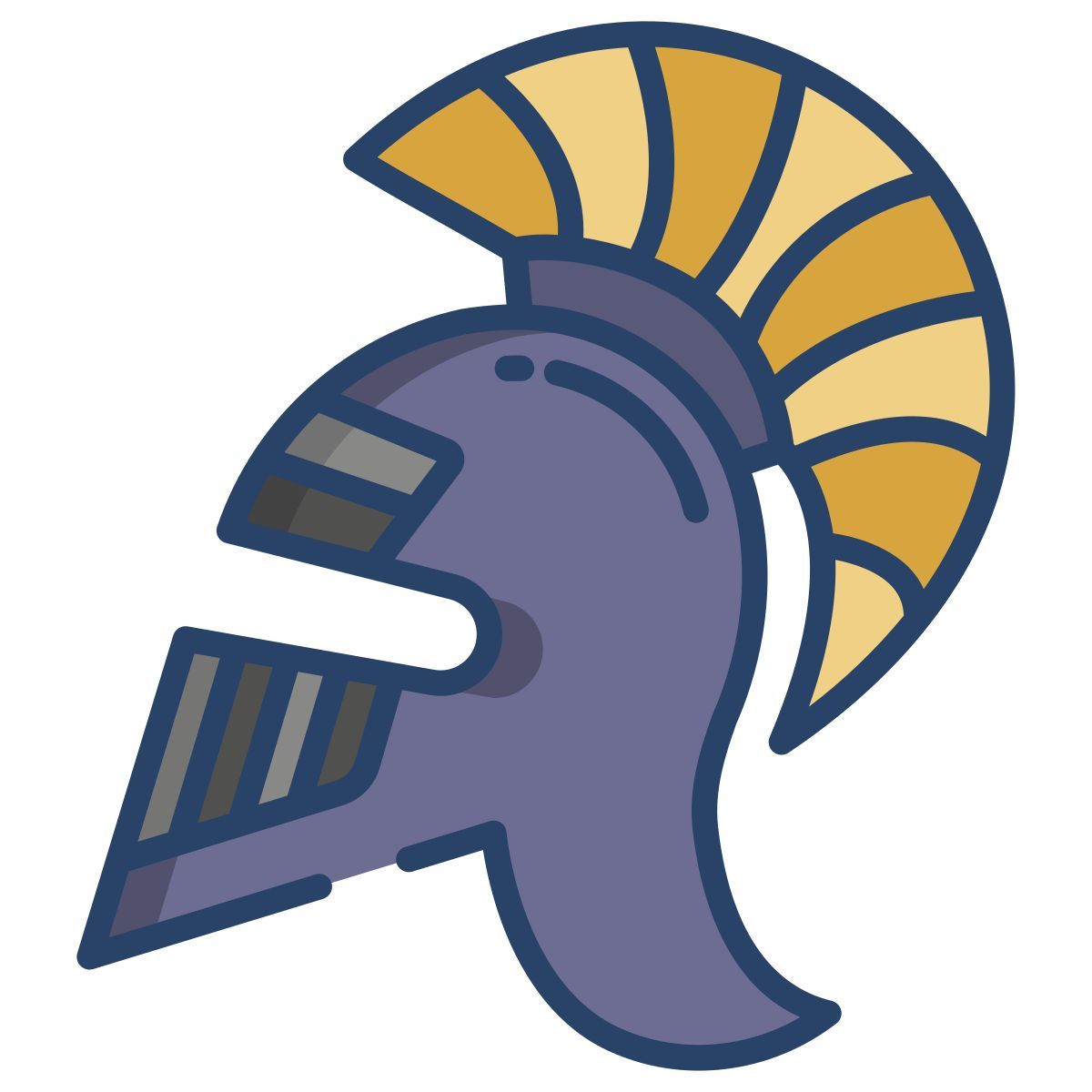 roman helmet icon
