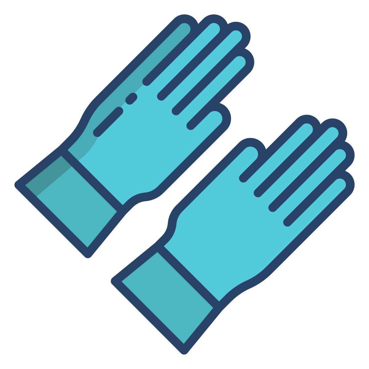 rubber gloves icon