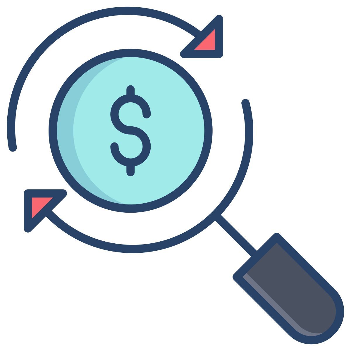 search money icon