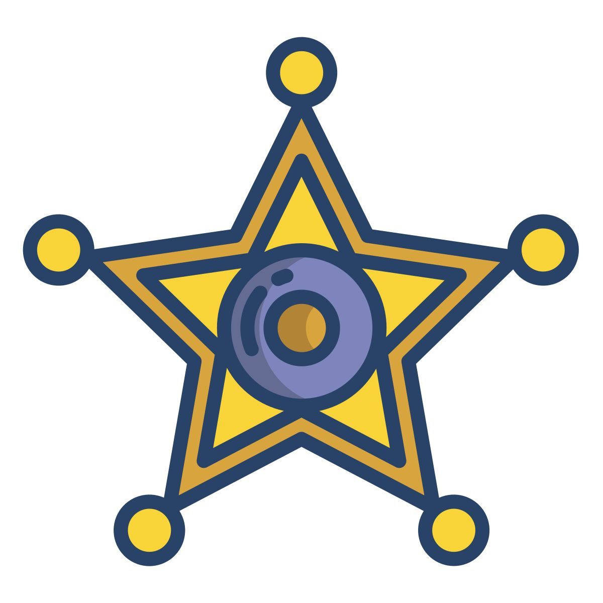 sheriff badge icon
