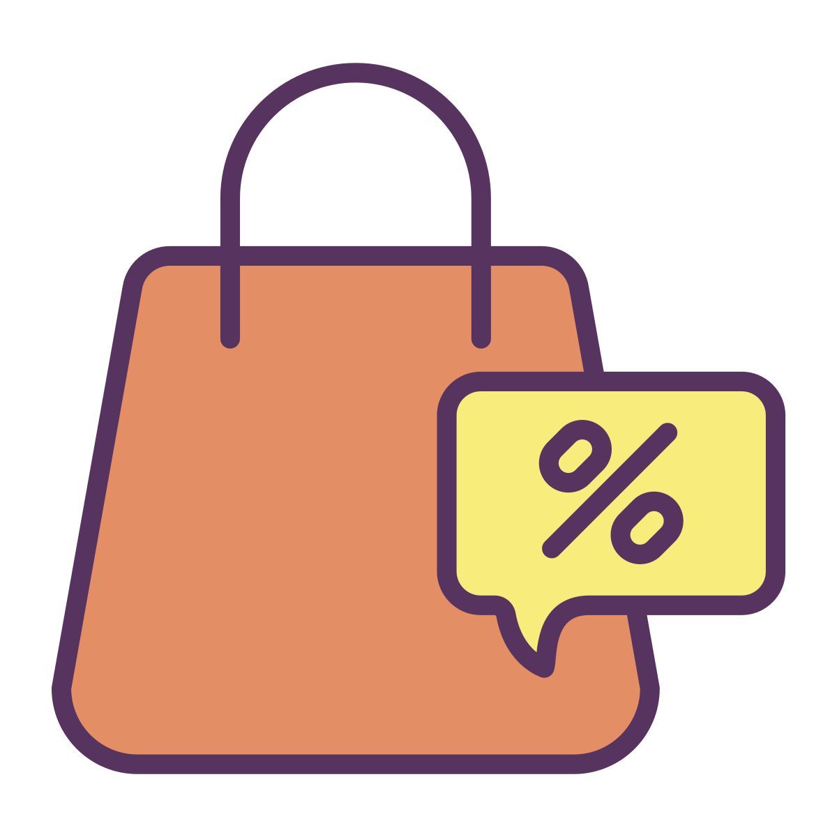 shopping bag icon