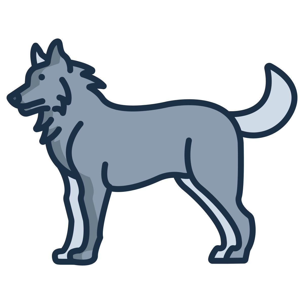 siberian husky icon