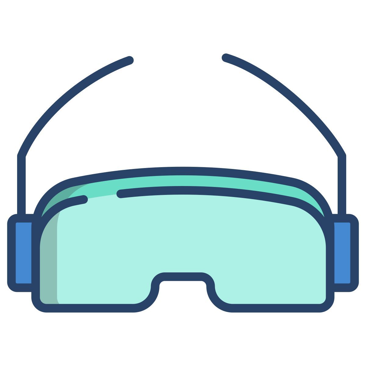 ski goggles icon