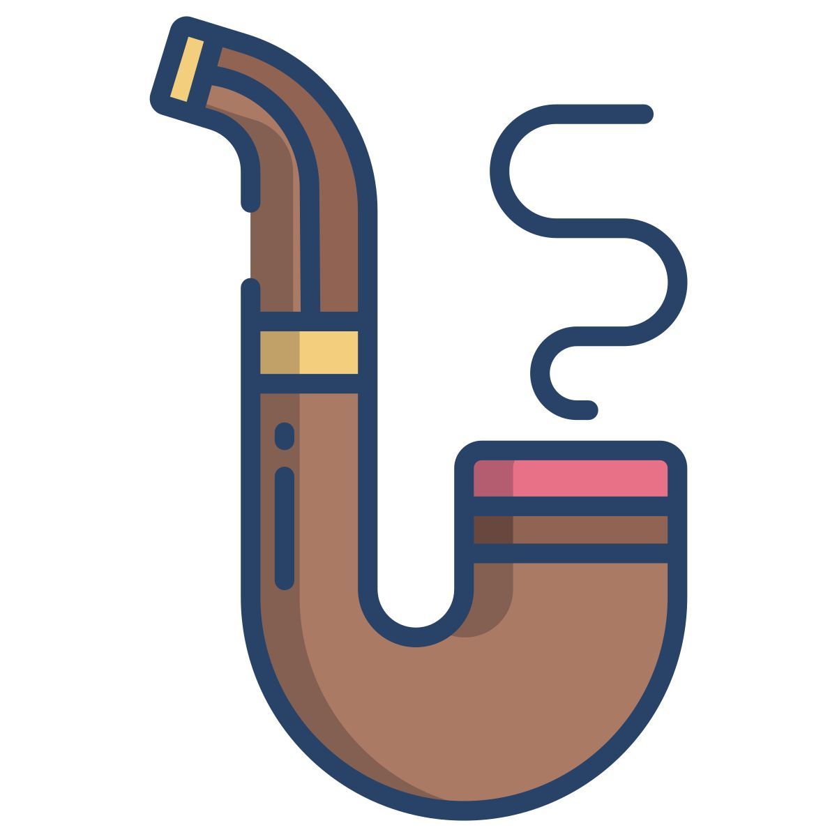 smoking pipe icon