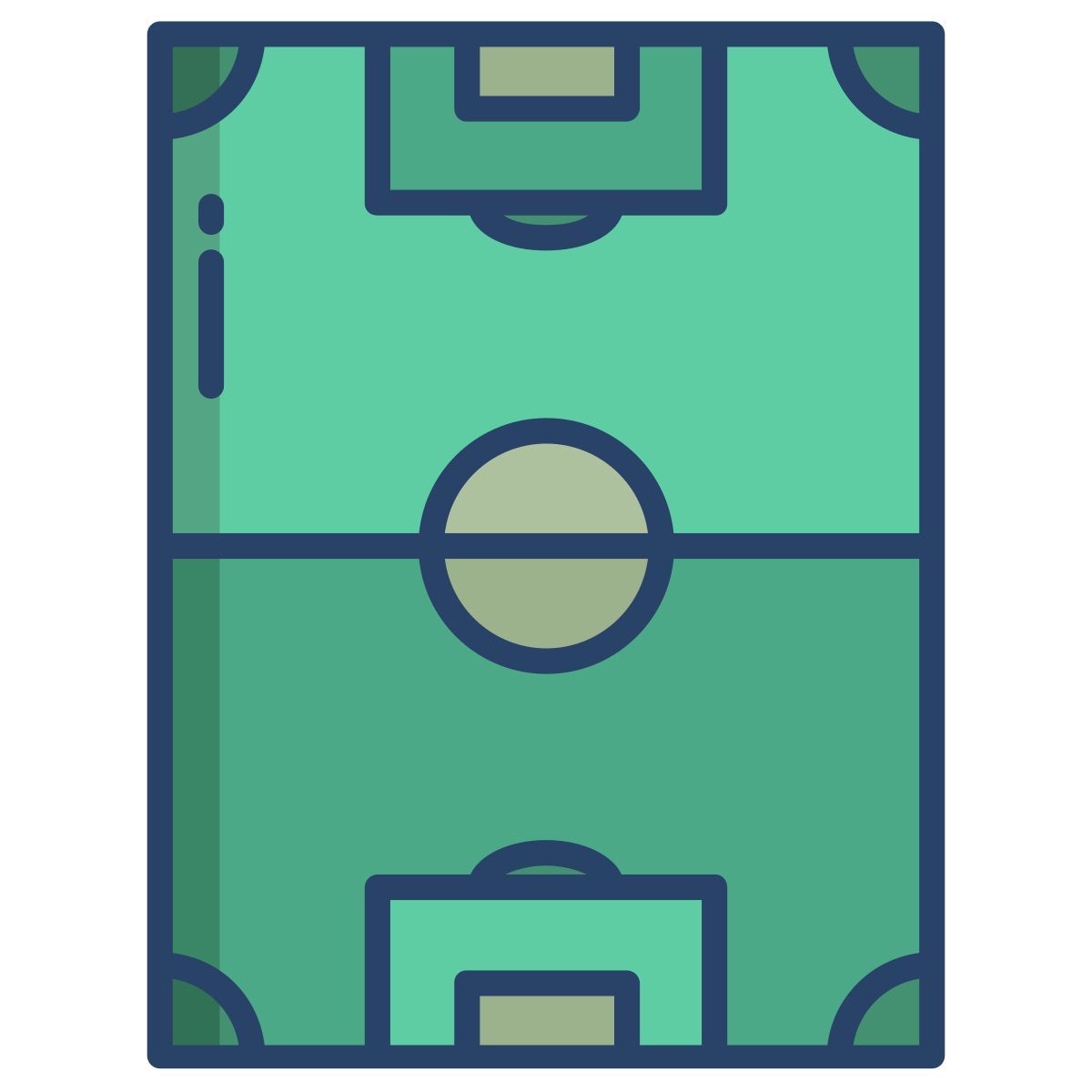 soccer field icon