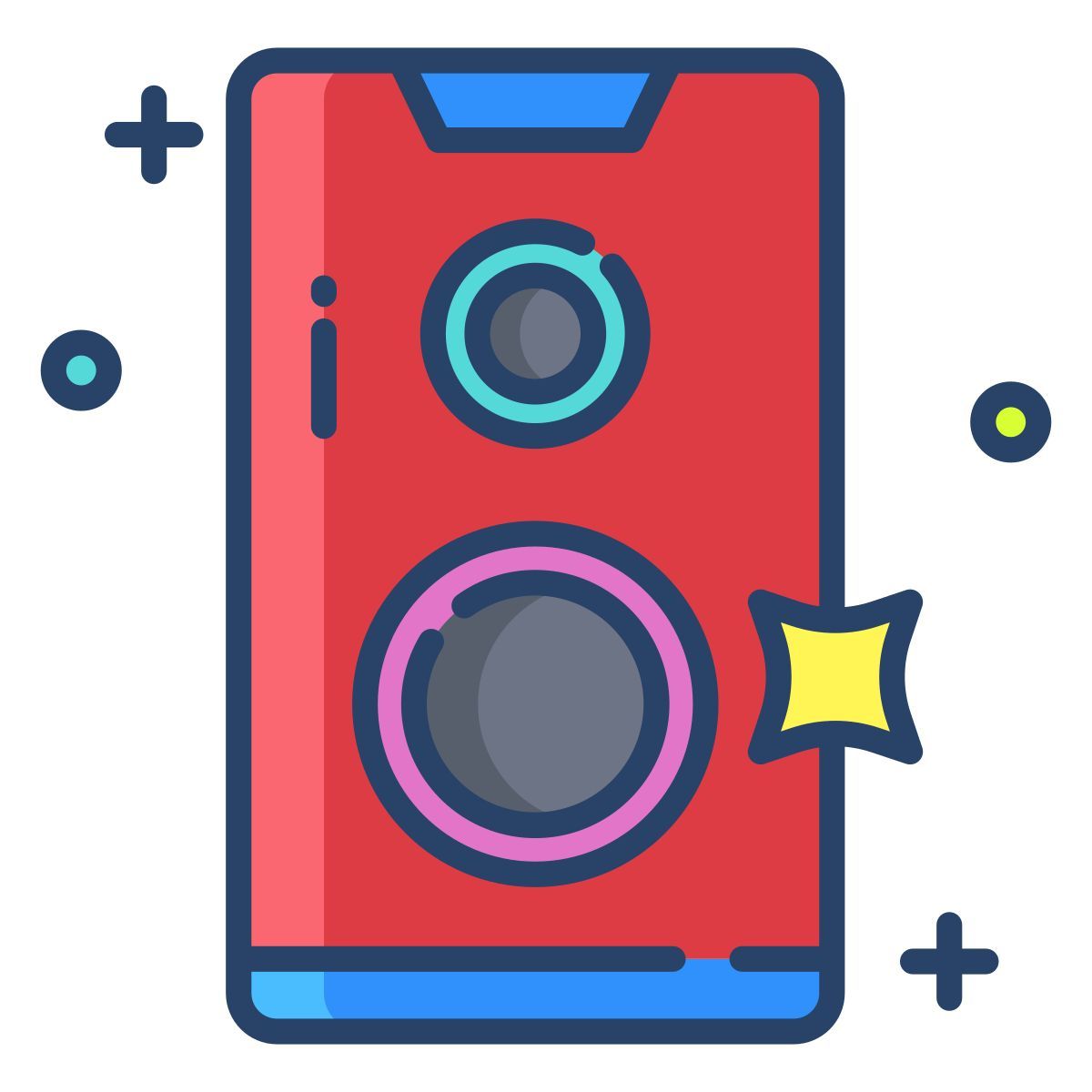 speaker box icon