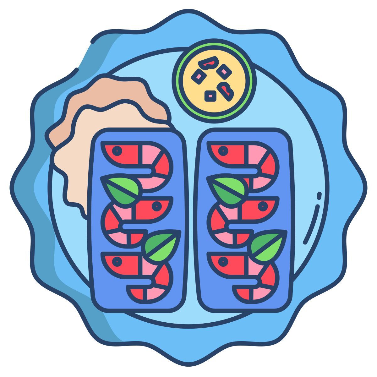 spring roll icon